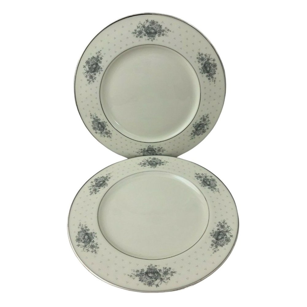 Lenox Beacon Hill China Pair Dinner Plates 10 1/2″ Made 1961 to 1975